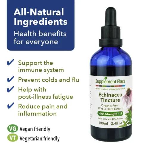 Echinacea Tincture Benefits Image.